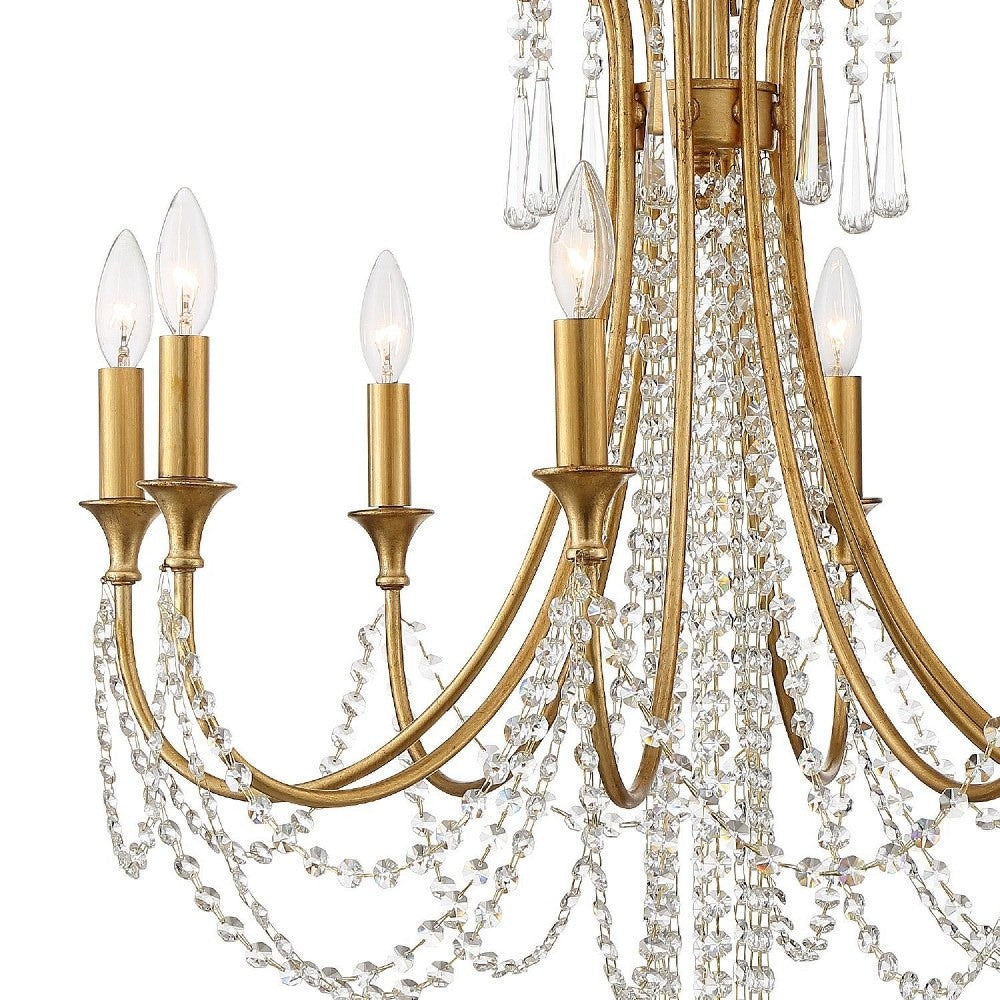 Crystorama Arcadia 8 Light Chandelier