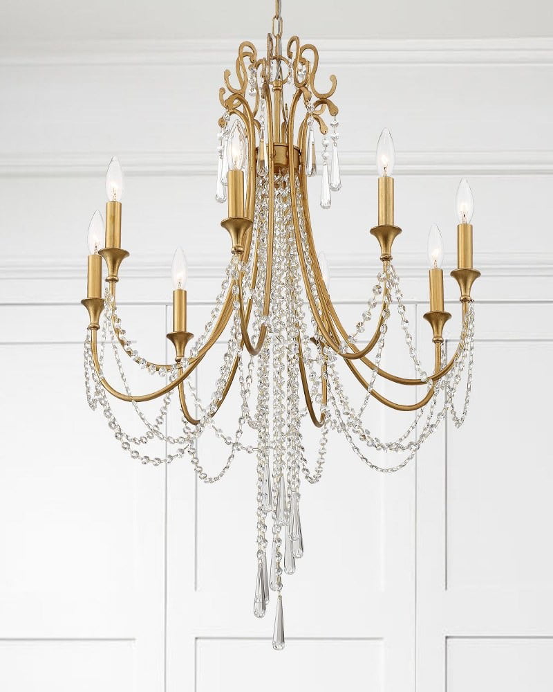 Crystorama Arcadia 8 Light Chandelier