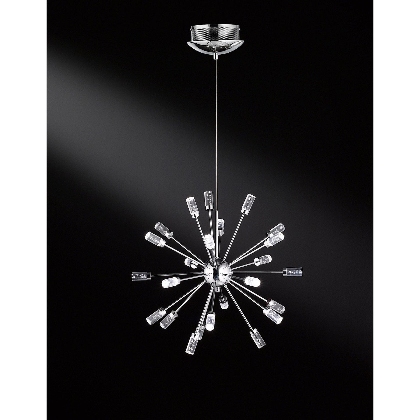 Wofi Cleo2 24 Light Chrome LED Chandelier 6099.24.01.0000