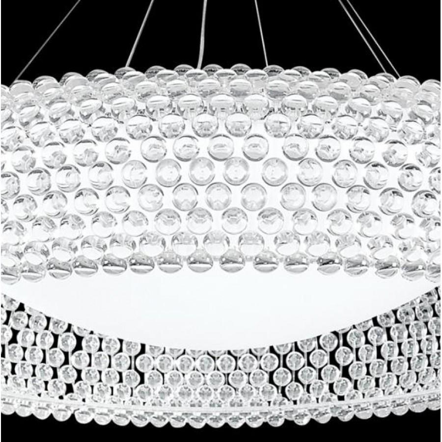 Azzardo Acrylio Pendant Light X Large Chandelier