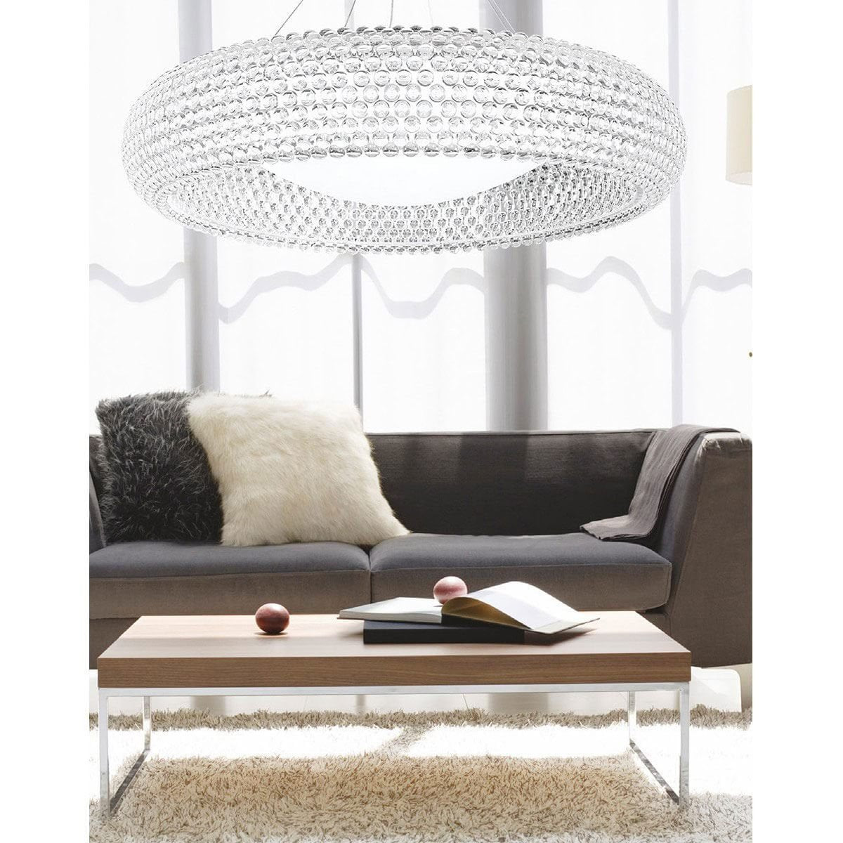 Azzardo Acrylio Pendant Light X Large Chandelier LP6012-XL