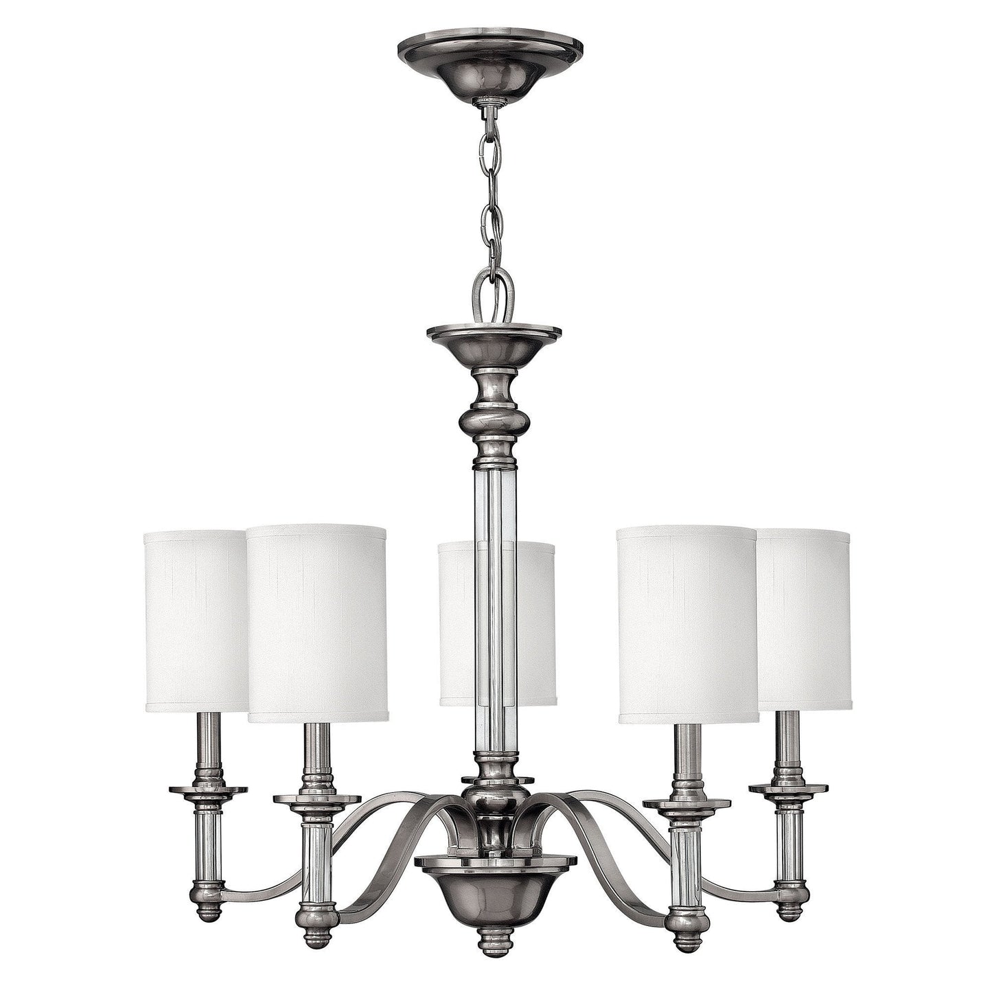Hinkley Sussex 5 Light Brushed Nickel Chandelier HK/SUSSEX5