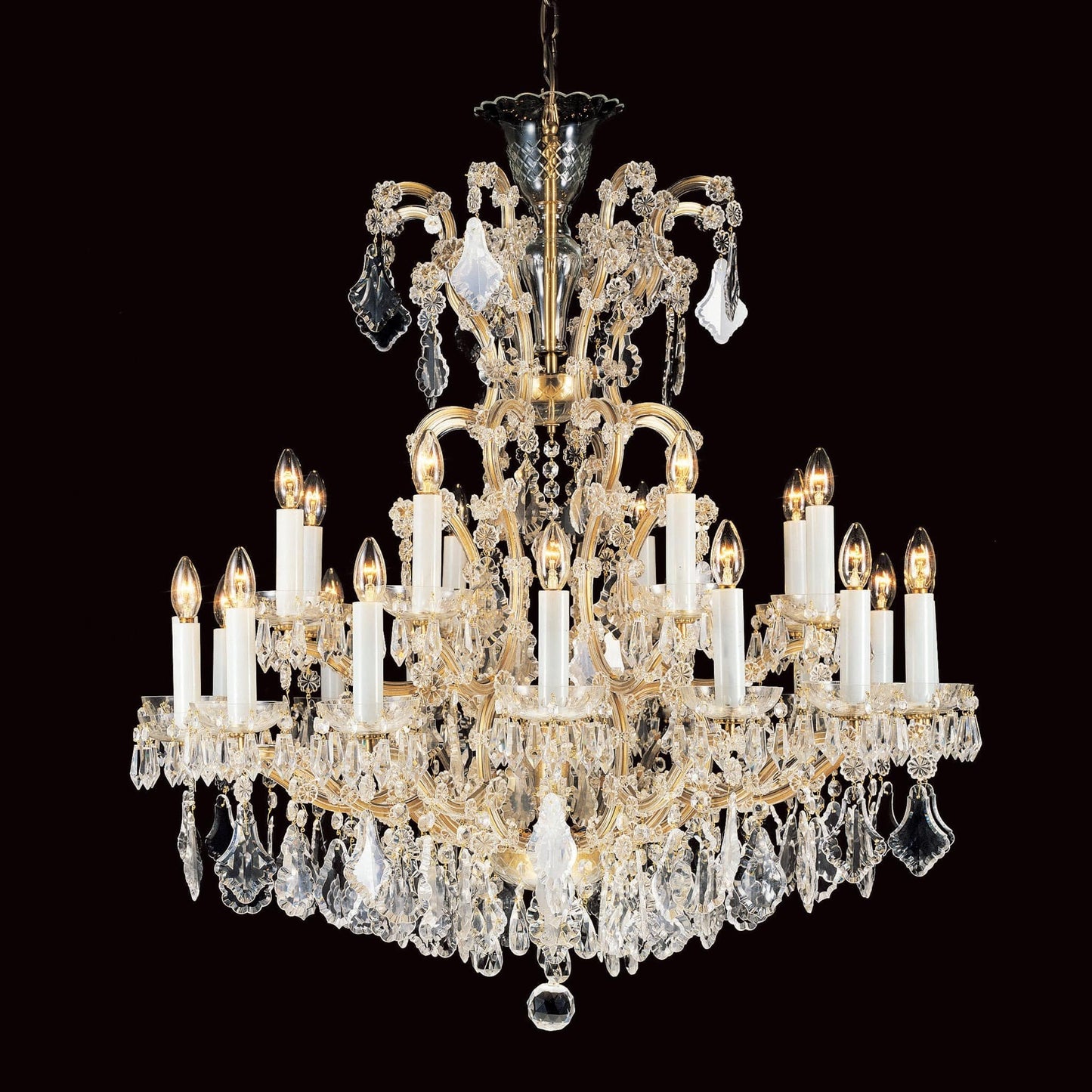 Impex Misto 25 Light Czech Preciosa Crystal Chandelier CB145311/25