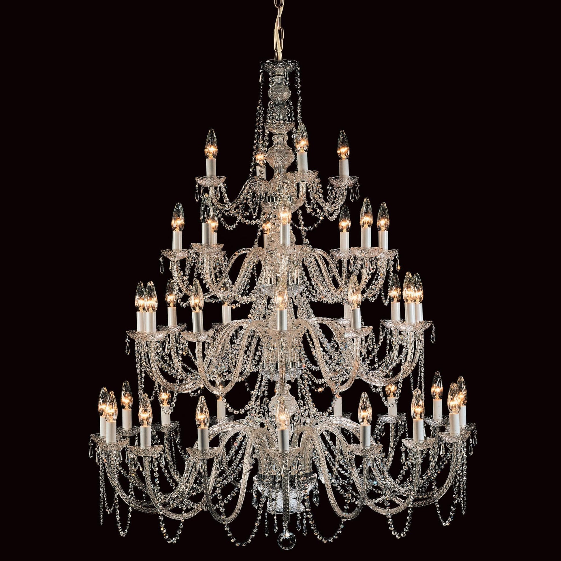 Impex Modra 40 Light Strass Crystal Georgian Chandelier CP06033/40/CH