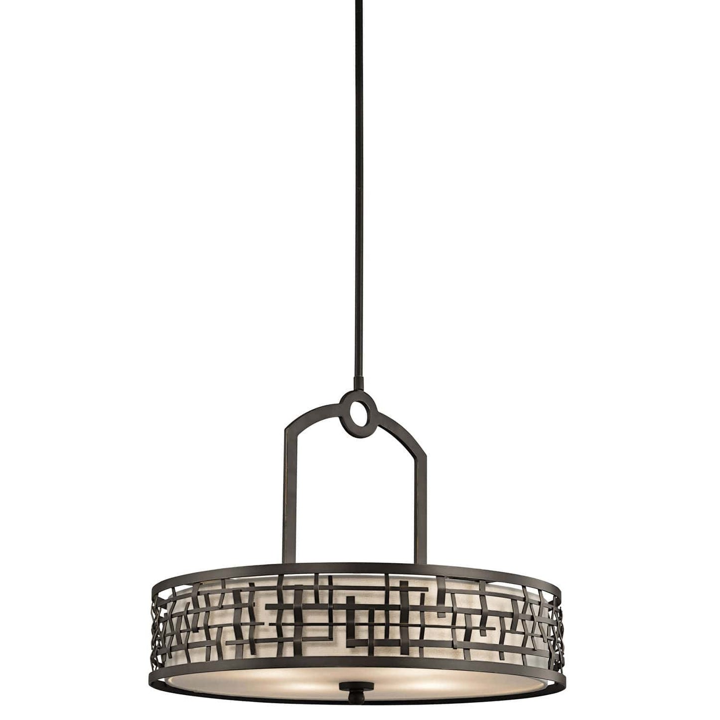 Kichler Loom 4 Light Olde Bronze Pendant Chandelier KL/LOOM/P/A