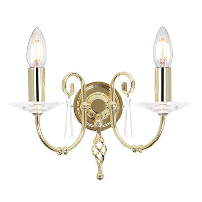 Elstead Aegean 2 Light Wall Light