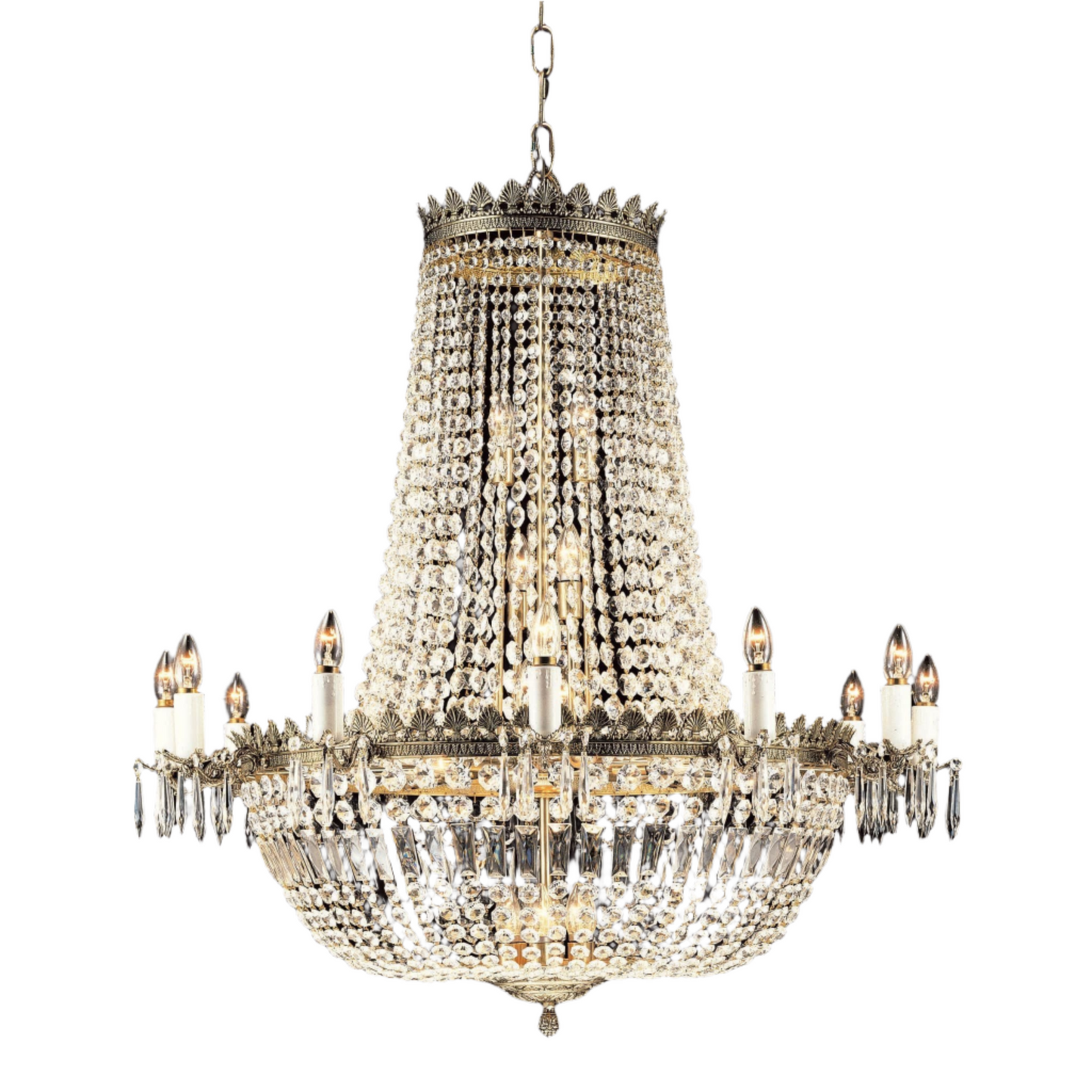 Impex Hamburg 30 Light Empire Strass Crystal Chandelier