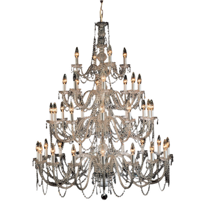 Impex Modra 40 Light Strass Crystal Georgian Chandelier