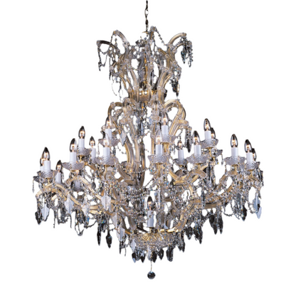 Impex Morina 25 Light Gold Strass Crystal Chandelier