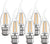 Paul Russells LED Flame Candle Filament Bulbs - Pack of 6