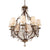 Feiss Marcella 8 Light Shade Oxidized Bronze Chandelier