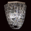 Impex Crystal Art 6 Light LED Oct Crystal Chandelier ST005048/OCT/CH