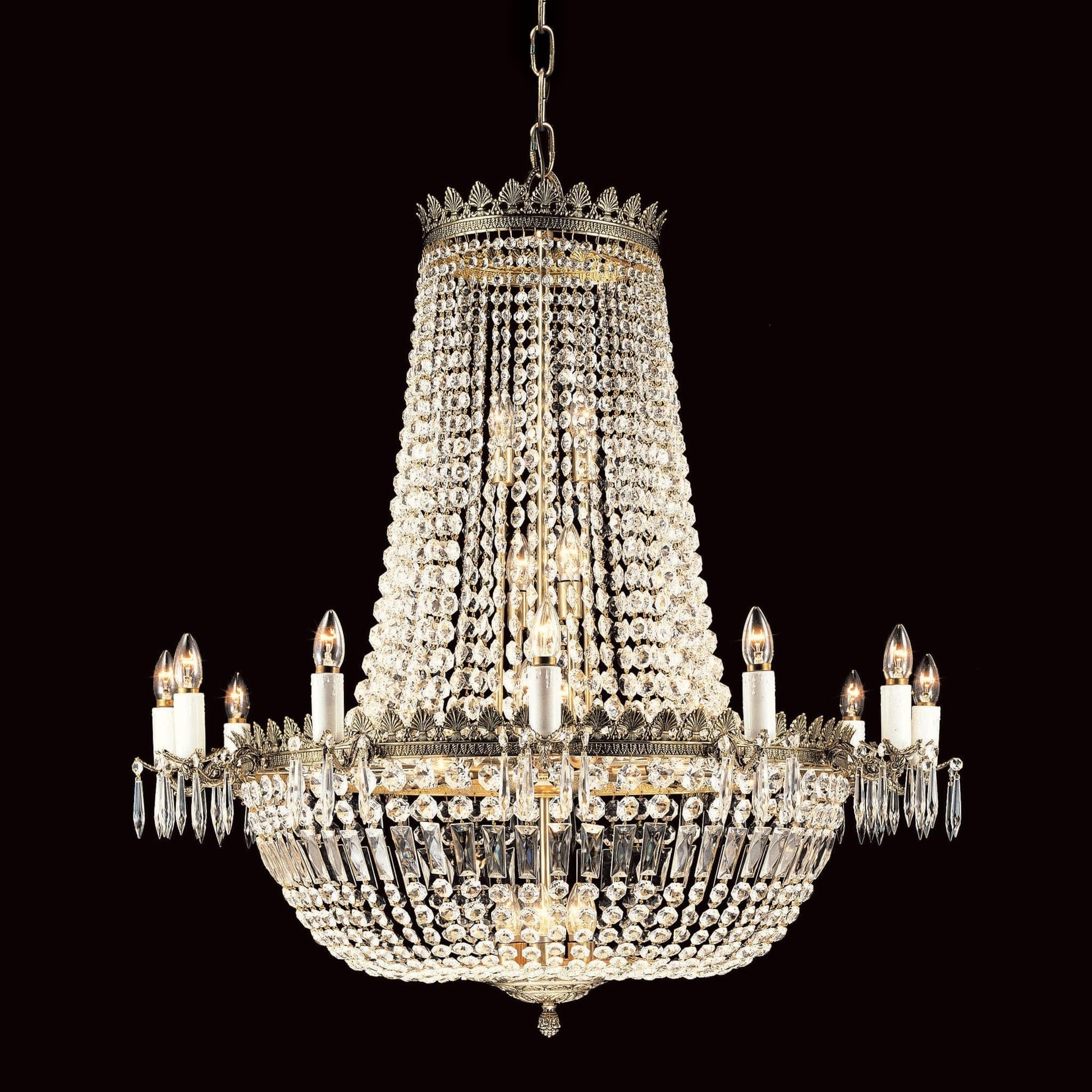 Impex Hamburg 30 Light Empire Strass Crystal Chandelier ST00753/30