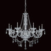 Impex Imperia 8 Light Chrome Candle Crystal Chandelier CFH011021/08/CH