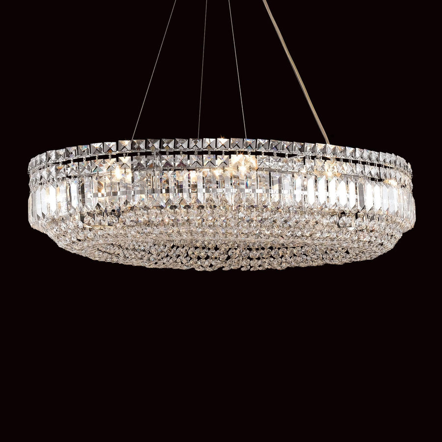 Impex Olovo 12 Light Lead Crystal Strass Chandelier
