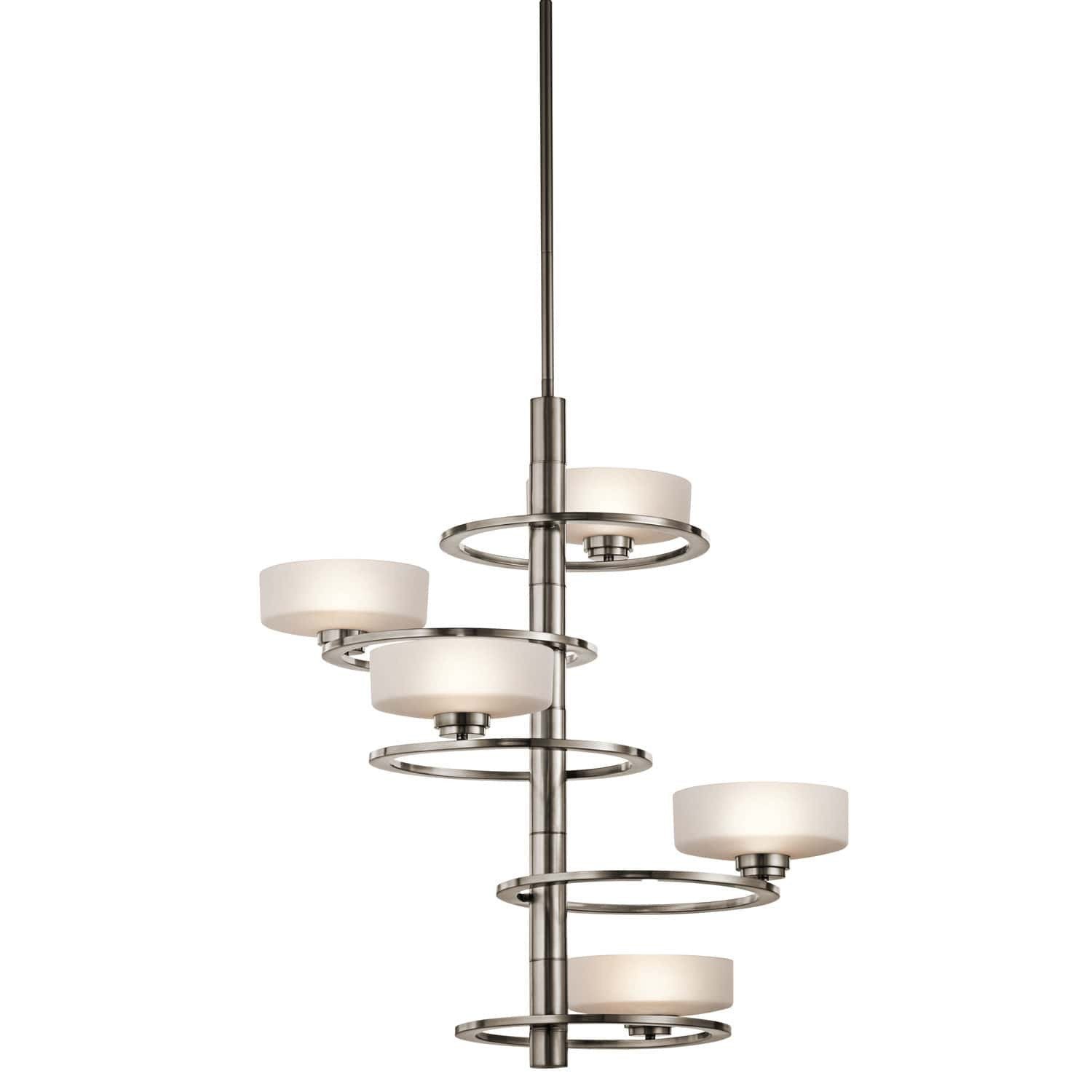 Kichler Aleeka 5 Light Tall Classic Pewter Chandelier KL/ALEEKA5A